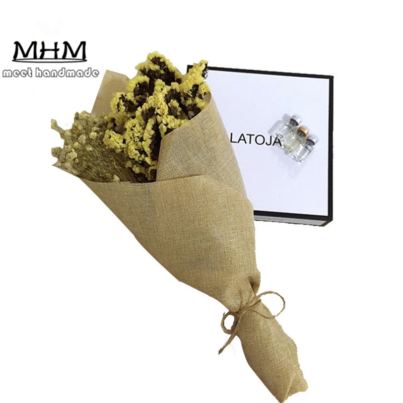 Оригинальная Ткань винтажная ткань для обертывания конопляного хлопка и