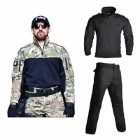 airsoft sniper hunting clothes ghillie suit tactical combat frog suits army uniform military hunting breathable shirt pants