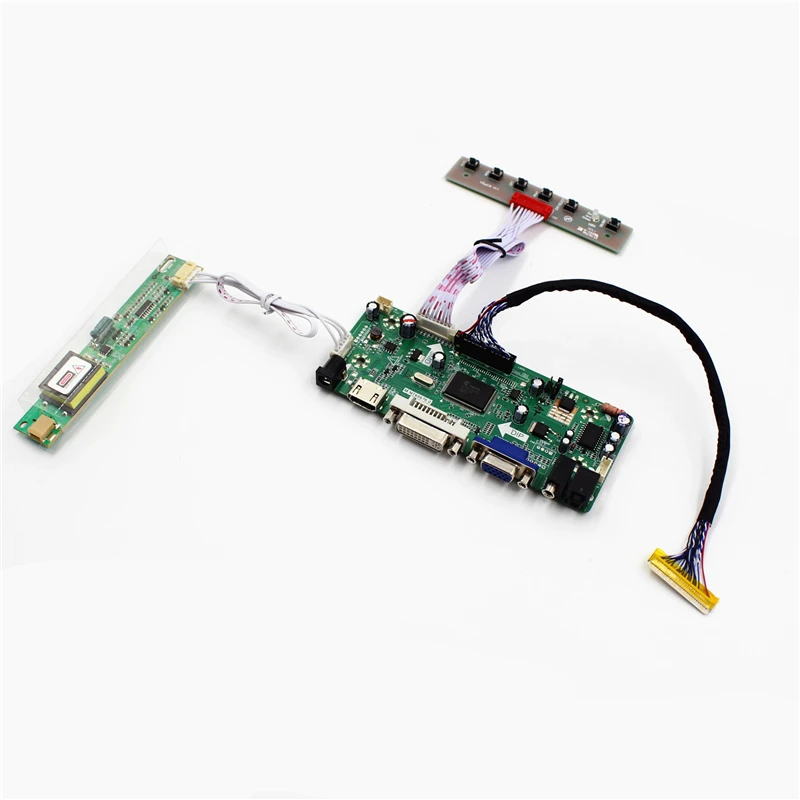 VGA HDMI DVI аудио ЖК дисплей плата контроллера порт подключения типа c: совместим для