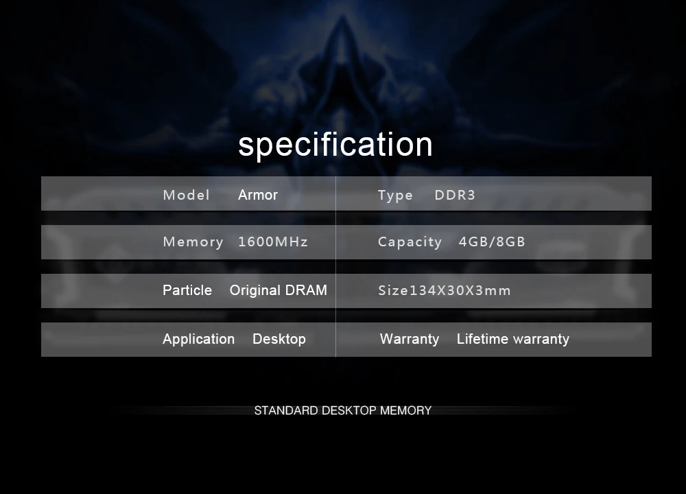 Eeinno оперативная память ddr3 4 ГБ 8 ГБ 1600 МГц память 1,5 в NON-ECC 240pin пожизненная гарантия Одиночная Память ram настольный компьютер для Intel