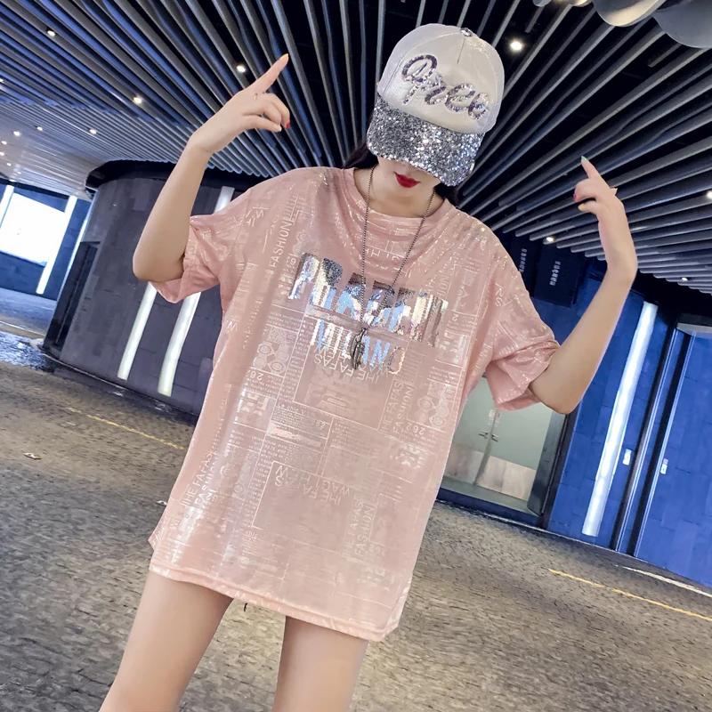 Женская футболка с коротким рукавом и o образным вырезом|Футболки| |