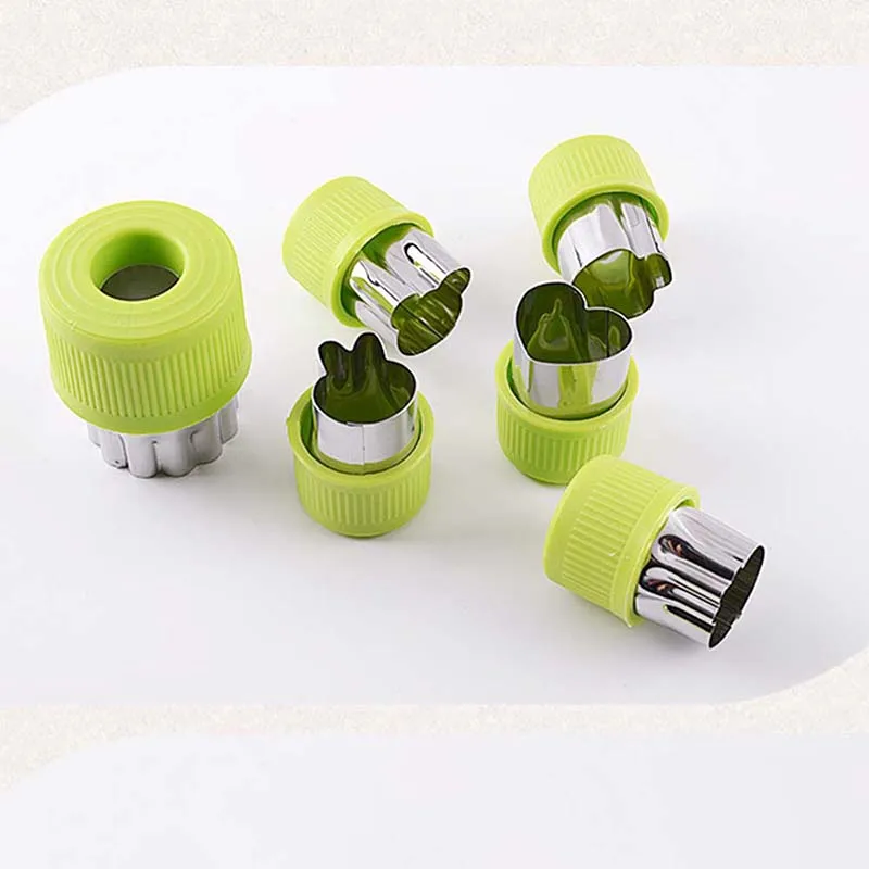 9 шт./компл. овощерезка формы набор декоративные фрукты пресс для печенья детей