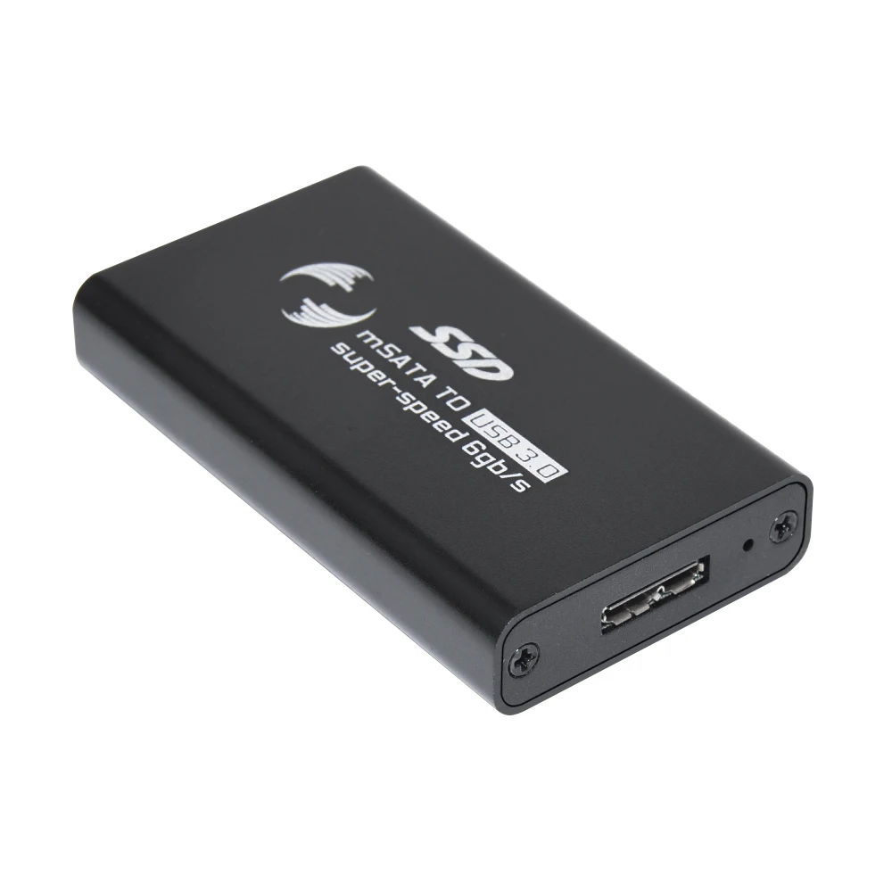 DeepFox SSD диск mSATA к USB 3,0 2,5 дюймов внешний портативный мобильный ящик SSD коробка для ноутбука до 5 Гбит/с