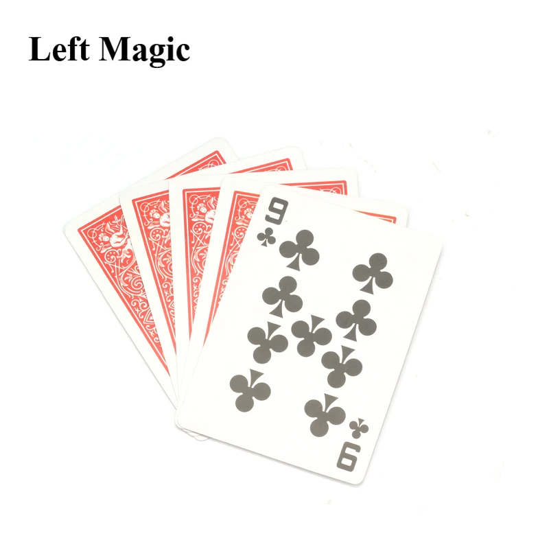 9 change Q карта предсказание Magic трюки профессиональные фокусы крупным планом