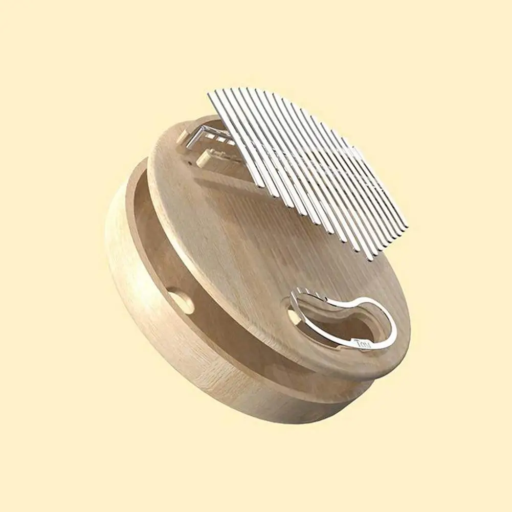 Новейшая клавиатура Kalimba Mbira с 17 клавишами для пальцев пианино милый мультяшный