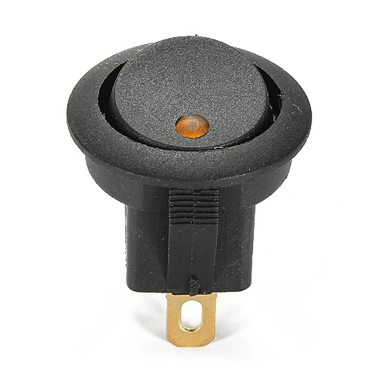 WSFS 12 В светодио дный кулисный переключатель тумблер Давление 3 Pin подсветкой