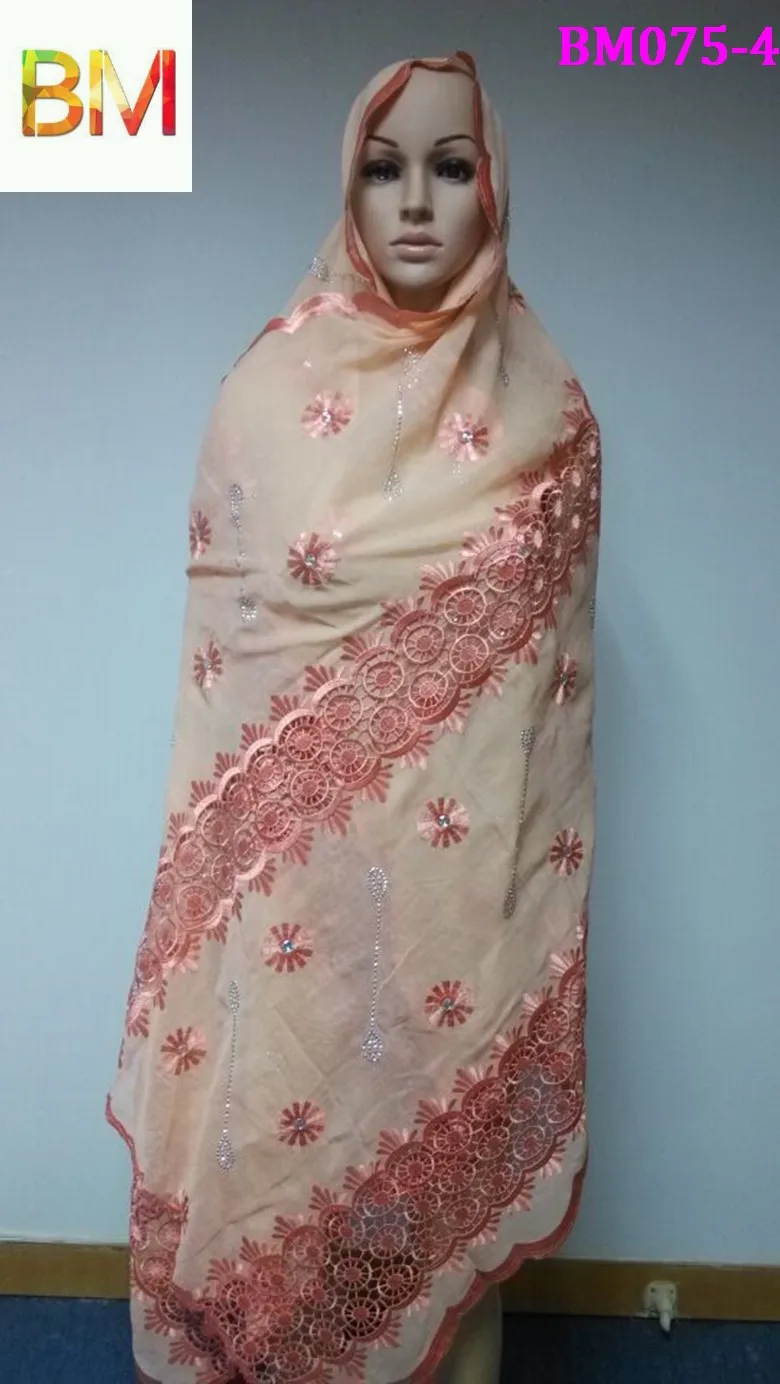 Королевский синий шарф! Новинка африканские шарфы 2019 мусульманский женский шарф