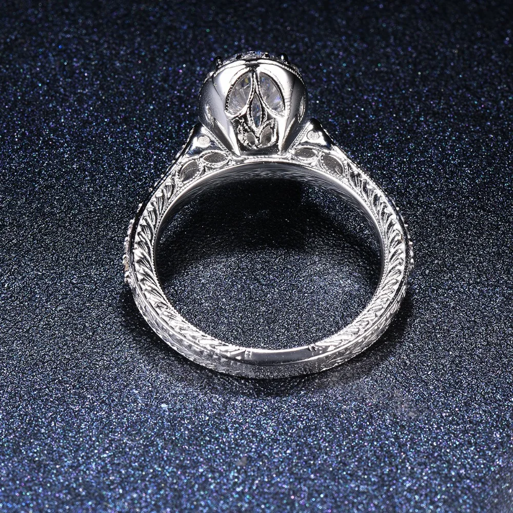1.97ct овальное кольцо с искусственным бриллиантом изысканные кольца Halo
