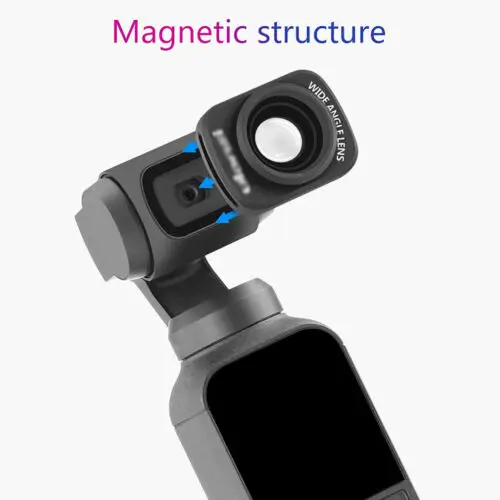 Широкоугольный объектив для DJI Osmo Pocket Gimbal ULANZI OP 5 0 65 X профессиональные