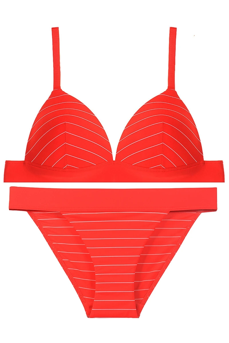 Бюстгальтер красное нижнее белье бюстгальтер без косточек | Женская одежда