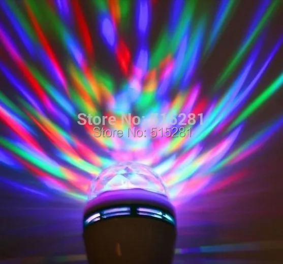 Балетный станок светильник Mini 3 Вт полный светодиодный RGB Вращающаяся лампа AC85-265V с украшением в виде кристаллов stageeffect светильник бар светильник светодиодный бар сцена