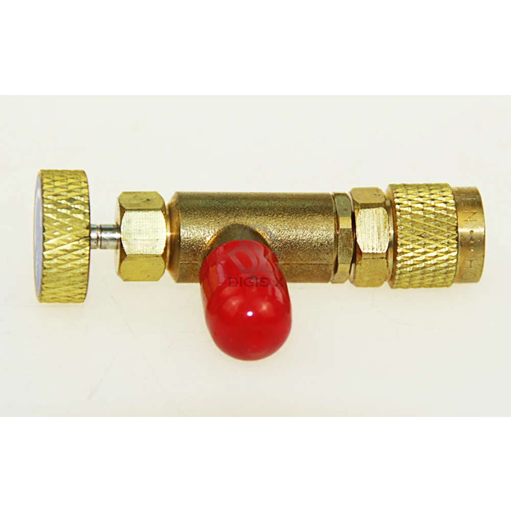 HS 1221 R410A Холодильный зарядный адаптер кондиционер Зарядный Клапан 1/4 &quotSAE Male to