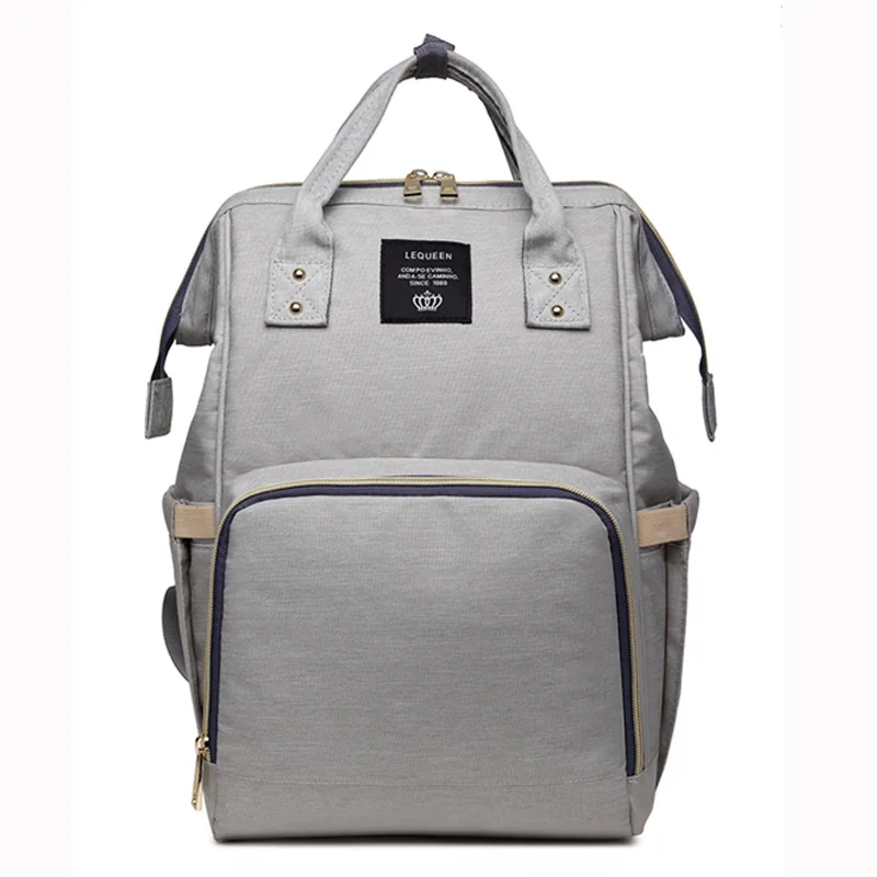 light gray Сумка для детских подгузников, рюкзак в виде животного, модная сумка для мам, сумка для мам, брендовый рюкзак для мам, сумки для пеленания, Bolsa Maternidade - Цвет: light gray