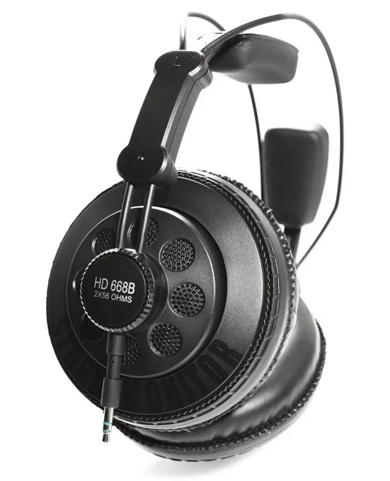 Наушники Superlux HD668B профессиональные полуоткрытые студийные стандартные динамические наушники для мониторинга музыки съемные глубокие басы