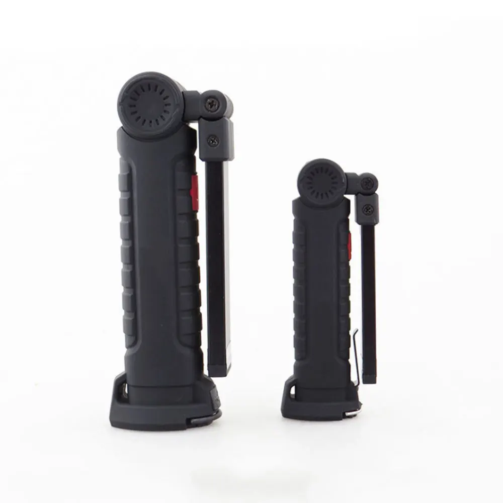 IPX5 Водонепроницаемый удара Worklight открытый Возникающих Свет USB складной фонарик 360