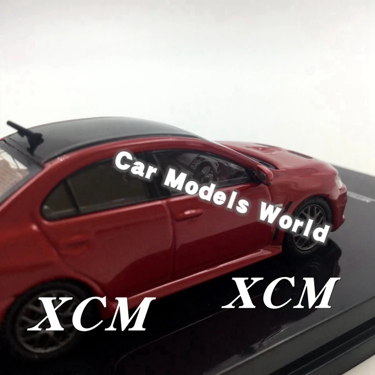 Литая модель автомобиля Tarmac модель автомобиля для Lancer EVO X Evolution Final Edition(красный) 1: 64