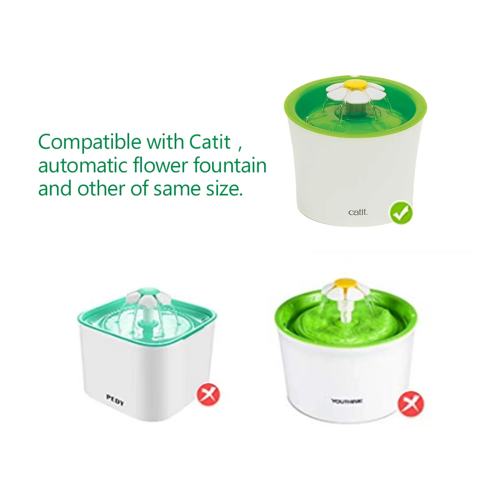 8 шт. сменные фильтры с активированным углем для фонтана | Дом и сад