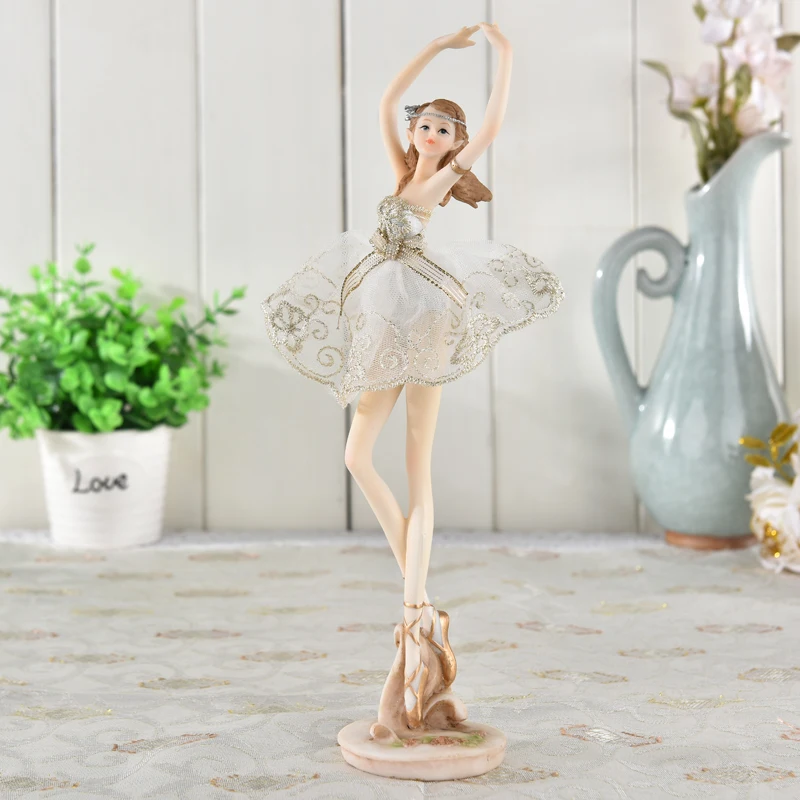Декоративные фигурки из смолы украшения для балерины эстетические аксессуары