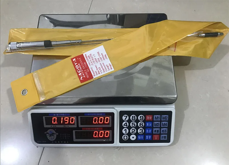 2 шт Нагоя NL-770R двухдиапазонный VHF/UHF 144/430MHz 3,0/5,5 dBi с высоким коэффициентом усиления NL 770R автомобильный Радио Мобильный/станция антенна мужской PL-259