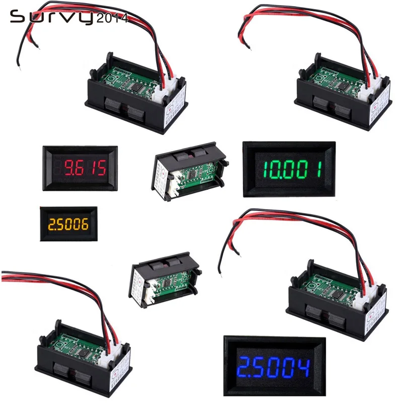 DC 0 4.3000 33.000V измеритель напряжения Цифровой вольтметр 5 бит высокая