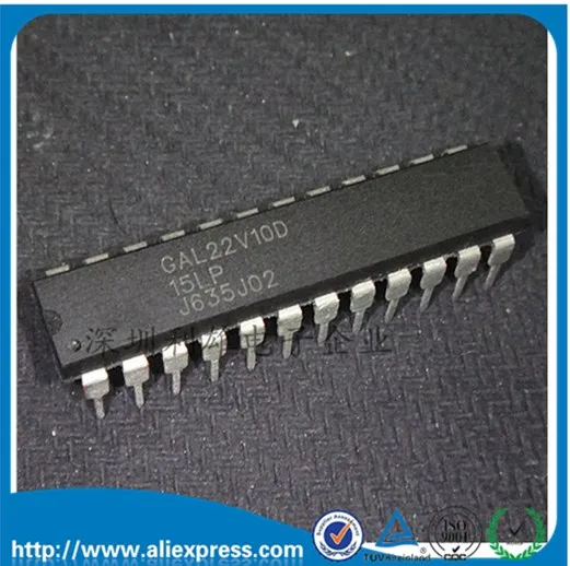 

GAL22V10D-15LP GAL22V10D-25LP GAL22V10 Spot straight shot