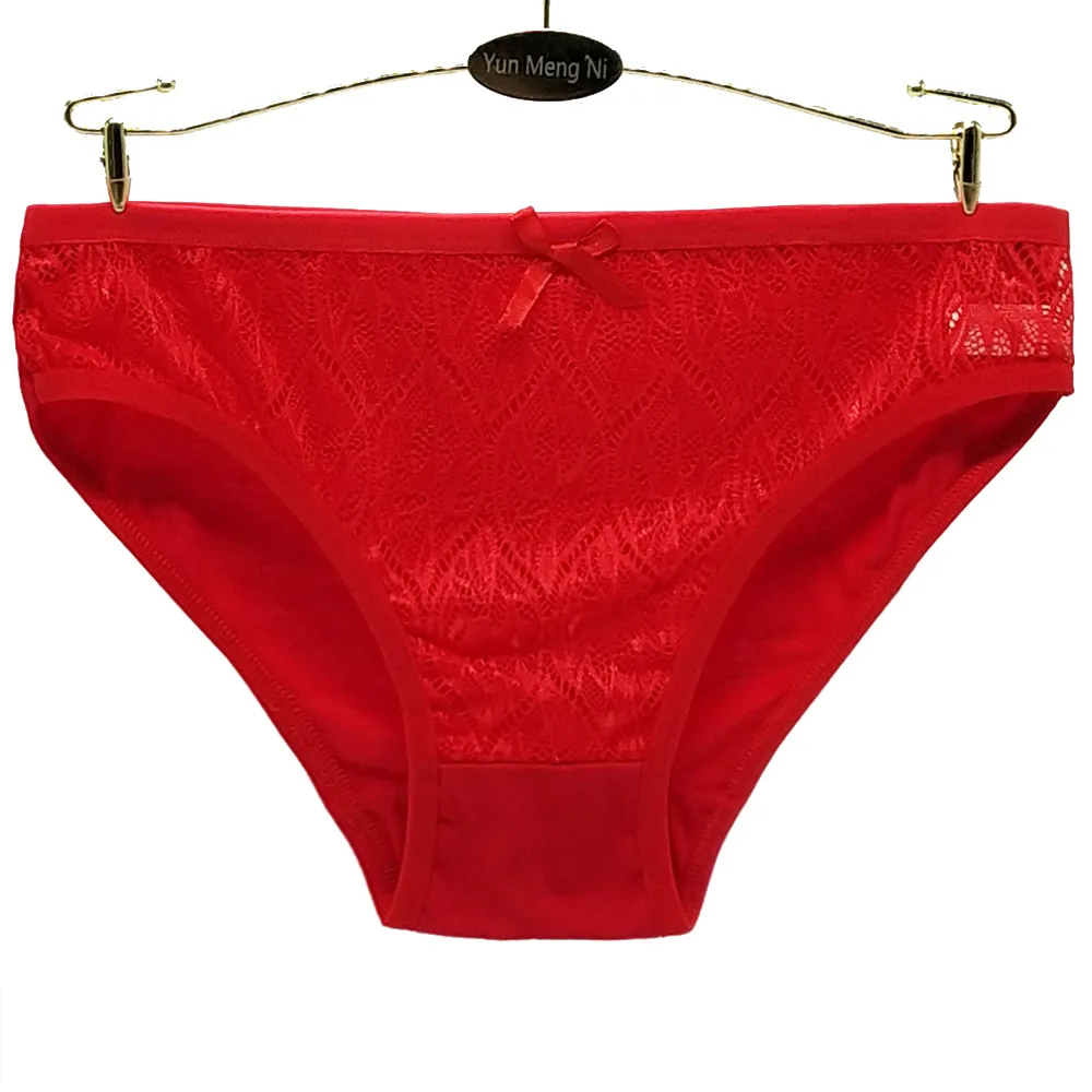 12 шт девушку дышащее нижнее белье трусики дамы девушки хлопок сексуальная