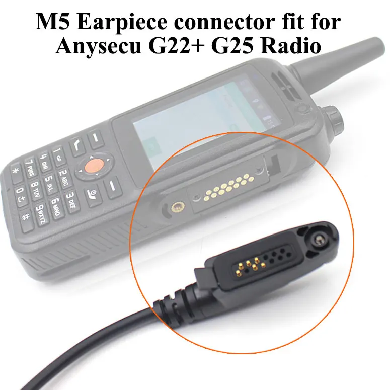 Динамик Микрофон для Anysecu G22 G25 F22 F25 Walkie Talkie Android мобильный телефон Compitable с GP328plus GP338plus