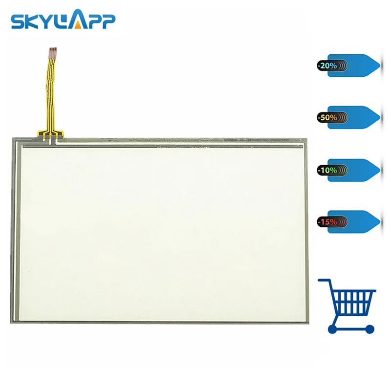 Skylarpu Новый 7 дюймовый 4 проводной резистивный сенсорный экран с цифровым