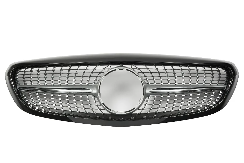 Передняя решетка для Mercedes Benz C class W205 2014 подходит с эмблемой классического стиля AMG