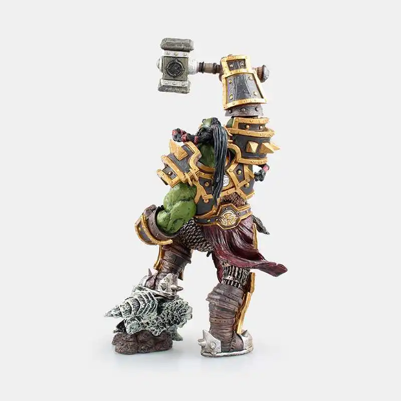 WOW Thrall Орда главный лидер орк шамман экшн-фигурка игрушки Thrall кукла ПВХ ACGN фигурка Коллекционная модель игрушки
