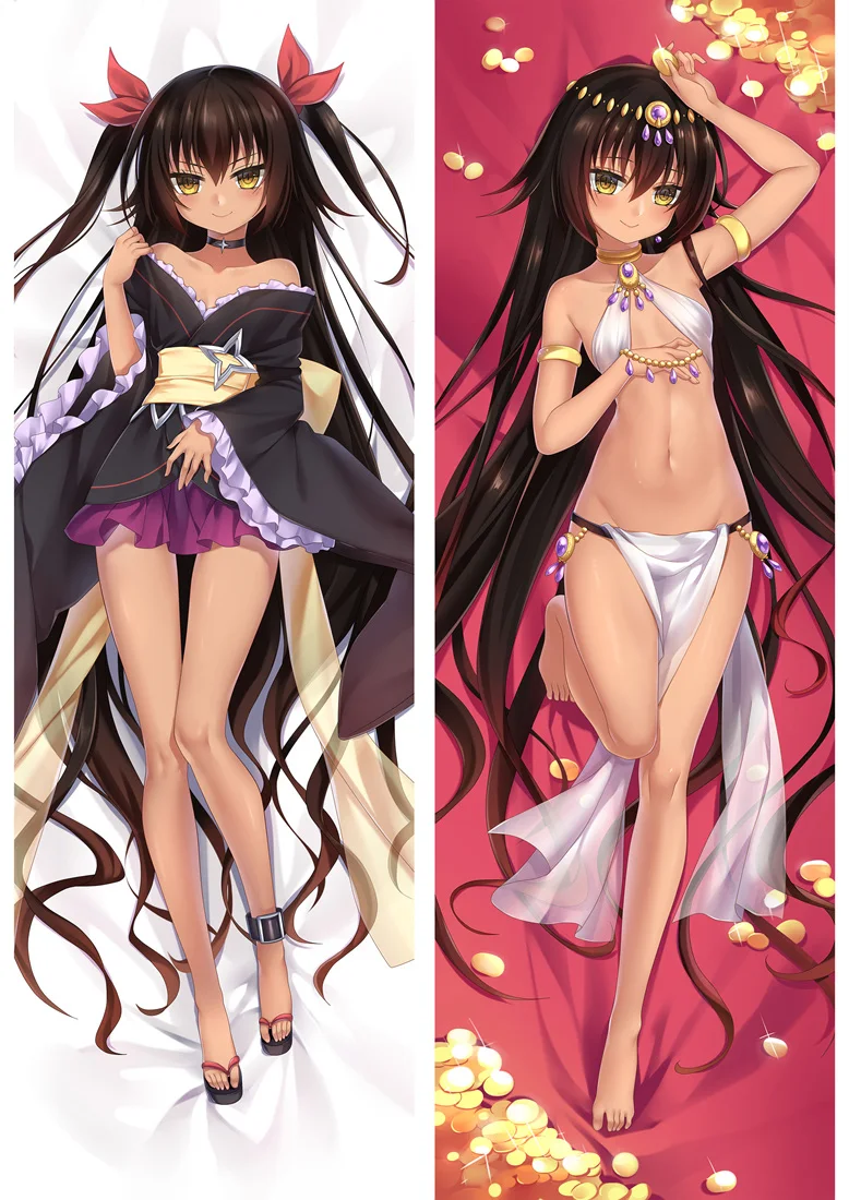 

2017-September update Anime To Love-Ru Darkness Nemesis Hugging Body Pillow Cover Case Dakimakura Body Decorative Pillow Case