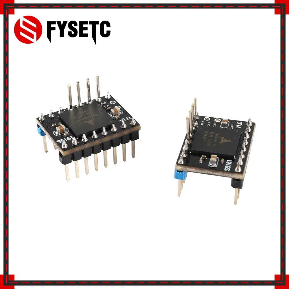 2 шт. TMC5161 V1.0 SPI Драйвер шагового двигателя Высокое Мощность 3.5A бесшумный драйвер