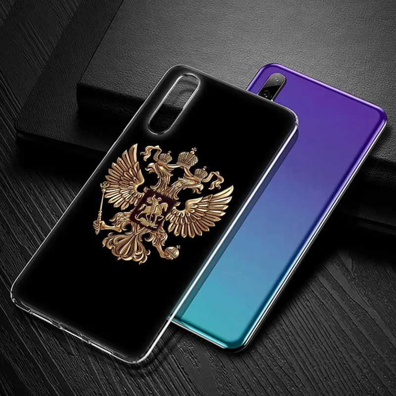 Горячая Винтаж флаг России Мягкий силиконовый чехол для телефона для huawei P30 P20 Pro P10 P9 P8 Lite P Smart Z плюс NOVA 3 3i крышка