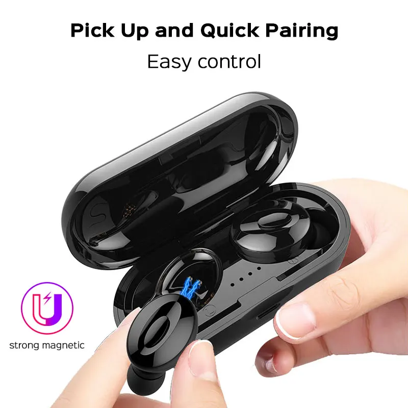 Наушники Bluetooth 5,0 для Xiao mi redmi note 7 mi 9 TWS, беспроводные наушники для Oneplus 7 pro, bluetooth-наушники для iphone x 7