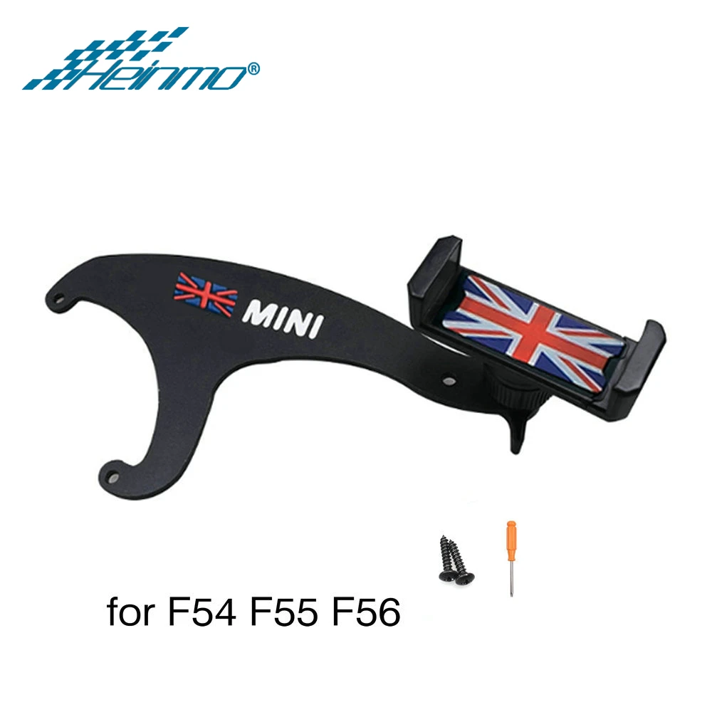 F54 F55 F56 F60 Red Для MINI Cooper R56 R57 R55 R60 R61 gps подставка автомобильный держатель телефона для MINI Countryman Clubman F55 F60 F54 аксессуары для MINI F56 - Название цвета: F54 F55 F56 F60 Red