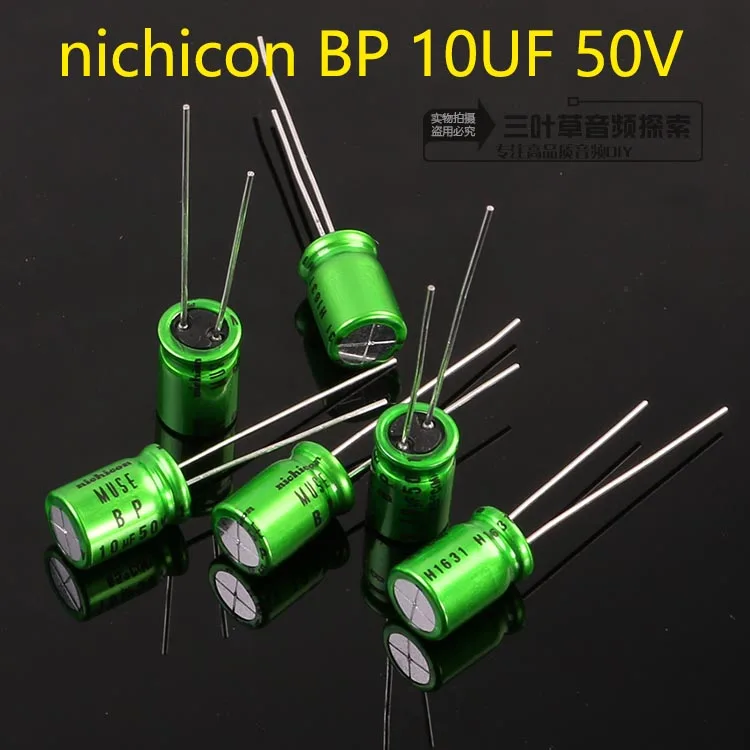 2019 hot sale 30PCS new Japanese original nichicon audio electrodeless electrolytic capacitor MUSE BP 10uF/50V free shipping |