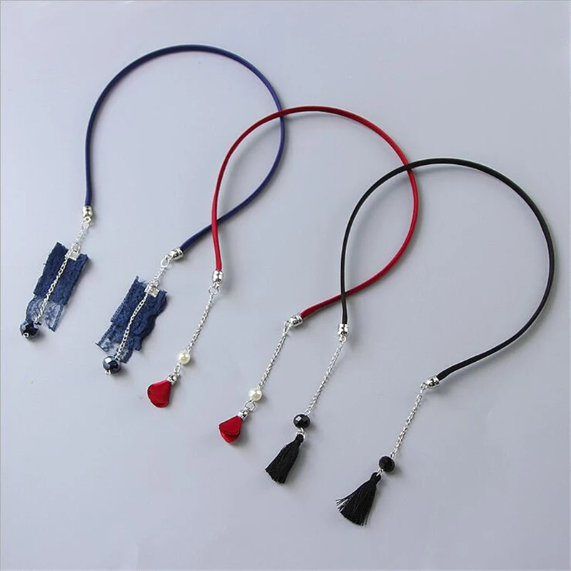 Детские поддельные серьги Жемчужная Повязка на голову милая Дамская повязка с