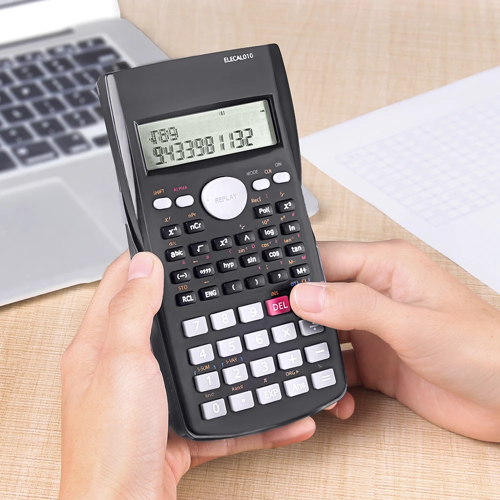 Sciential Calculator 82MS B 2 линейный дисплей ручной многофункциональный портативный