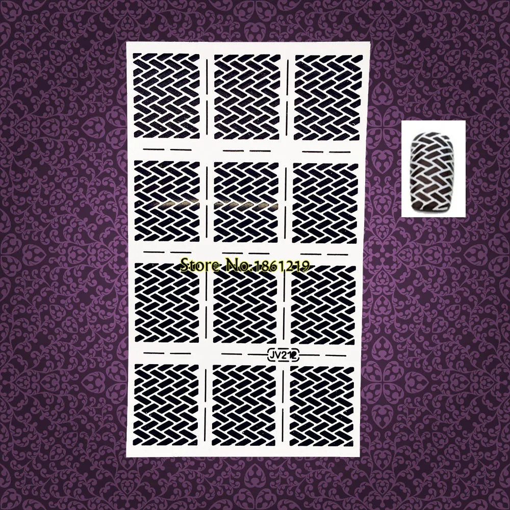 1 шт. для женщин здоровья милое сердце полый дизайн маникюра полный стикер ногтей