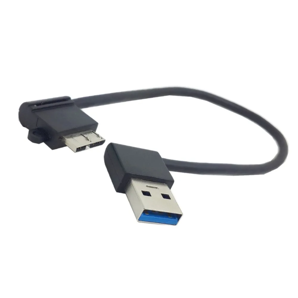 Короткий адаптер 20 см USB 3 0 разъем а Папа Micro B папа 10 контактов Кабель AM/ MicroB для