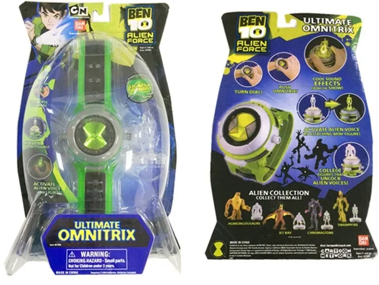 Ben 10 Ultimate Omnitrix часы Стиль Дети проектор часы Япония подлинные Ben10 часы игрушки наручные часы - Цвет: A