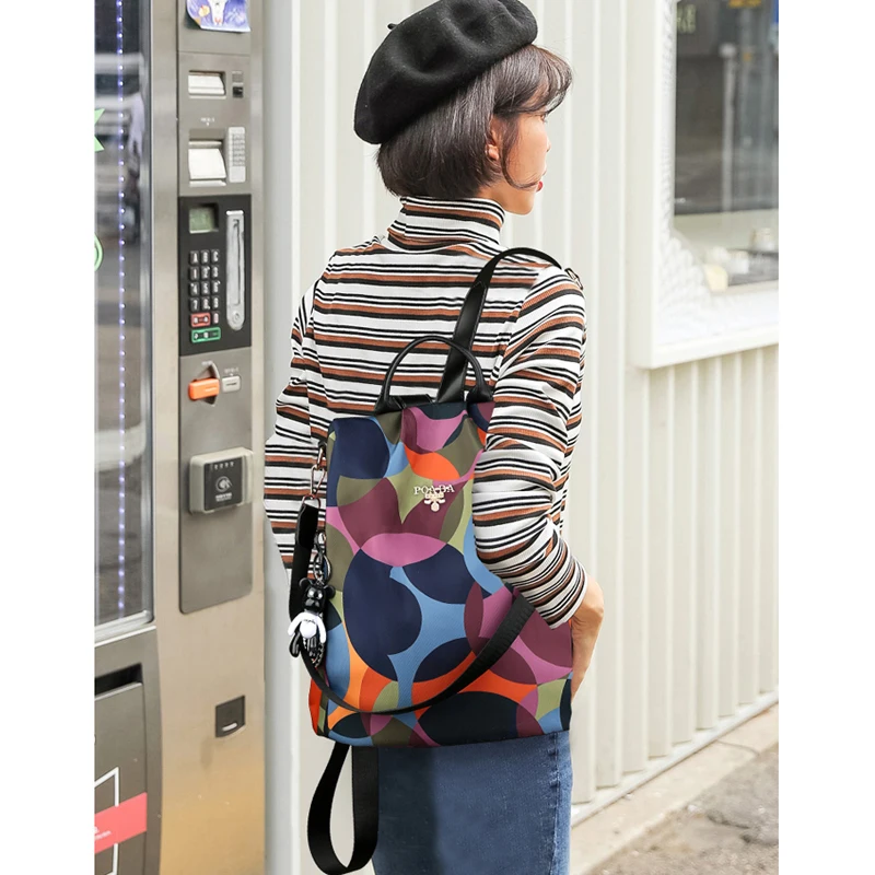 New Backpack Women Oxford Multifuction Bagpack Casual Anti Theft for Teenager Girls Schoolbag 2019 Sac A Dos mochila | Багаж и сумки