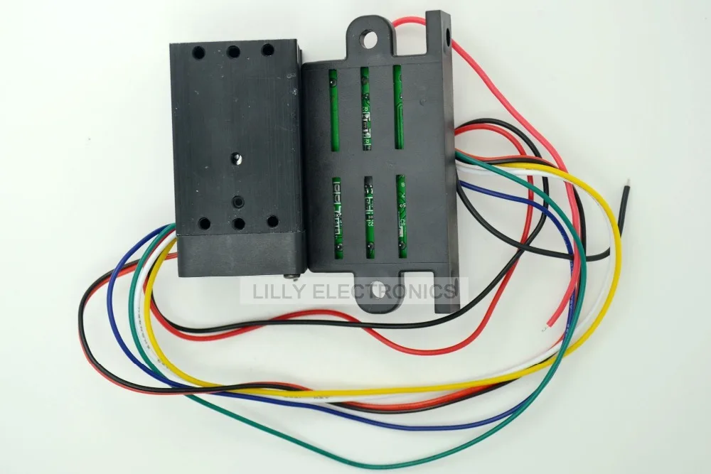 12V 532nm 50mw зеленый лазерный модуль DPSS Вентилятор охлаждения TTL 0 30KHZ DIY Lab высокое