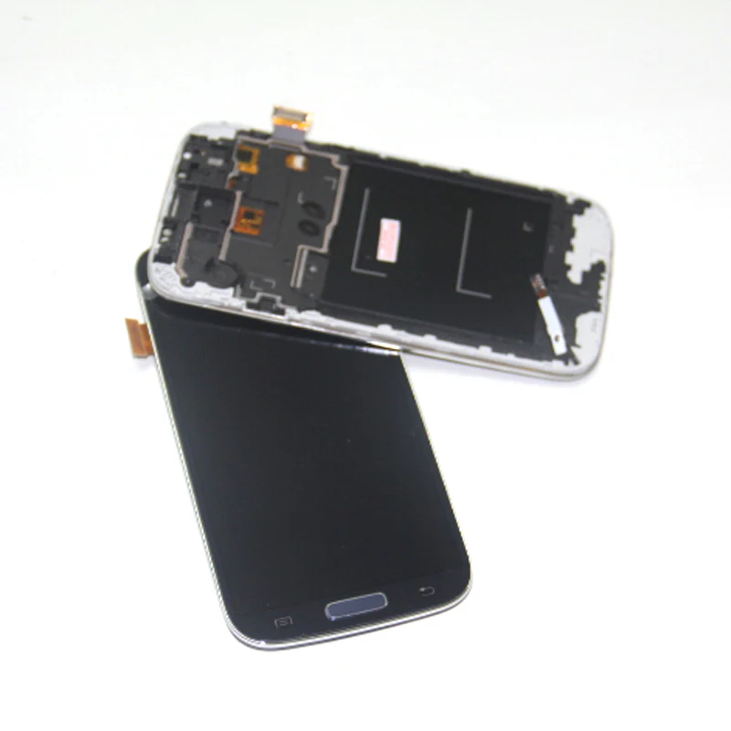 Синий ЖК-дисплей совместимый с samsung S4 экран для Galaxy GT-I9505 I9500 i337 ЖК-дигитайзер