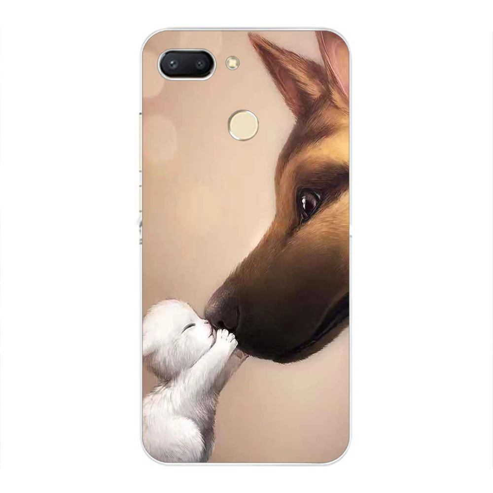 Чехол для Xiaomi Redmi 6 Мягкий силиконовый чехол TPU Funda задняя крышка Capa shell Coque Redmi6