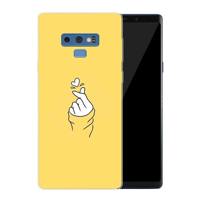 Мягкий прозрачный чехол с принтом для Samsung Galaxy Note 8 9 5 4 3 C5 C7 C8 C9 | Мобильные телефоны