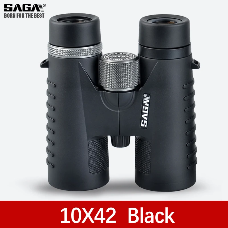 10x42 Black Профессиональный HD 8x32 10x42 12x50 бинокль для кемпинга, походов, охотничьих прицелов, инструмент для улицы, телескоп высокой мощности - Цвет: 10x42 Black