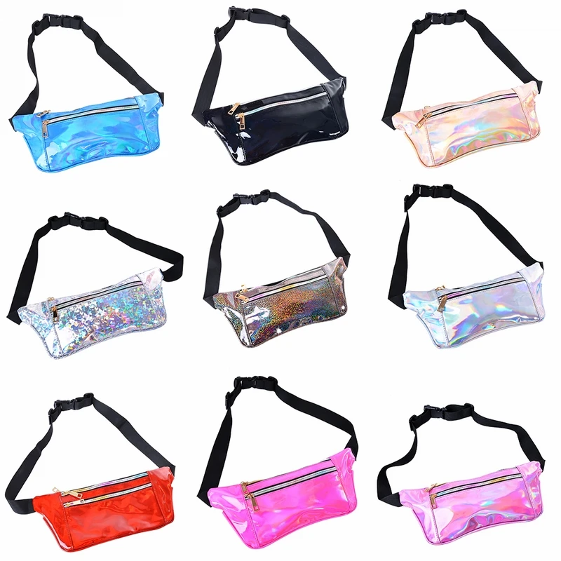 Различные цвета сумки на пояс Светоотражающие Водонепроницаемые пляжные