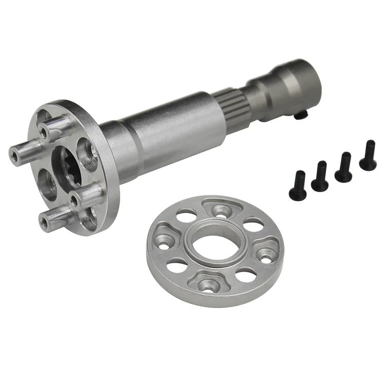upgrade heavy duty splined star drive center front drive shaft assembly with Planetary Gear Housing for Traxxas UDR
