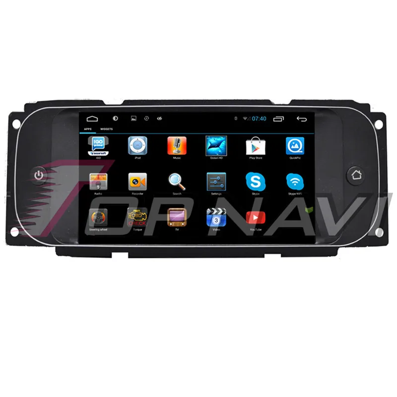 Автомобильный аудиоплеер Topnavi Android 7 1 Автомагнитола для Chrysler Cruiser 2006 стерео GPS